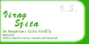 virag szita business card